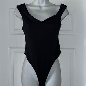 Off shoulder Black Zara Bodysuit Sz L